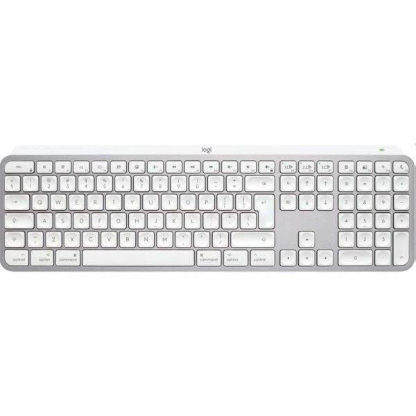 Logitech MX Keys S for MAC - vezeték nélküli háttérvilágított
billentyűzet - US - világos szürke