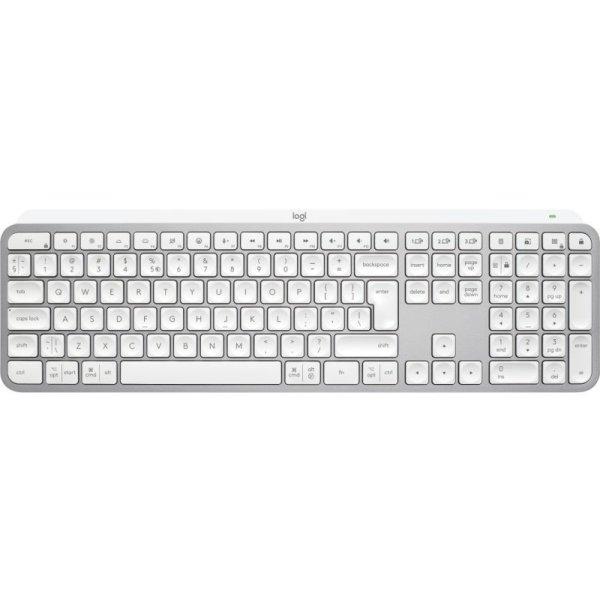 Logitech MX Keys S - vezeték nélkül, háttérvilágított billentyűzet - US
- világosszürke