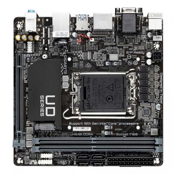 Gigabyte H610I DDR4 , Intel H610, LGA1700, 2xDDR4, mini-ITX