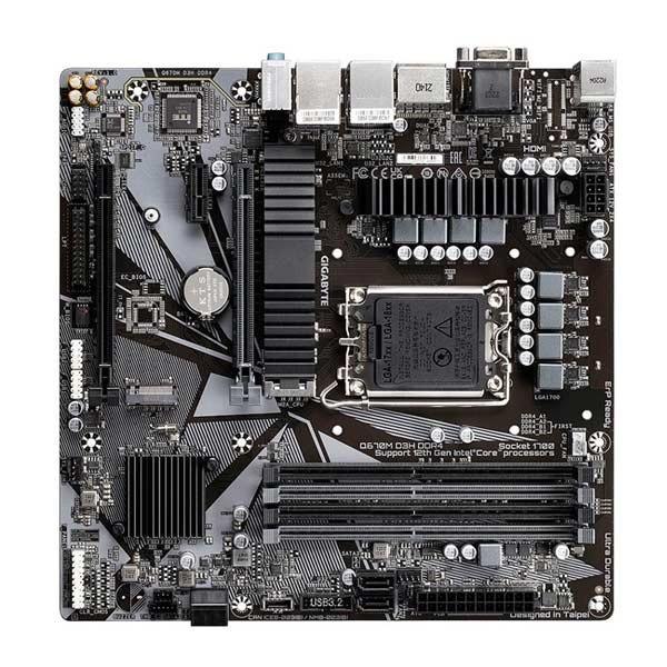 Gigabyte Q670M D3H DDR4 , Intel Q670, LGA1700, 4xDDR4, mATX