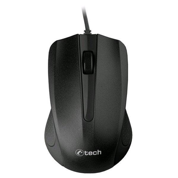 C-TECH Egér WM-01 fekete USB