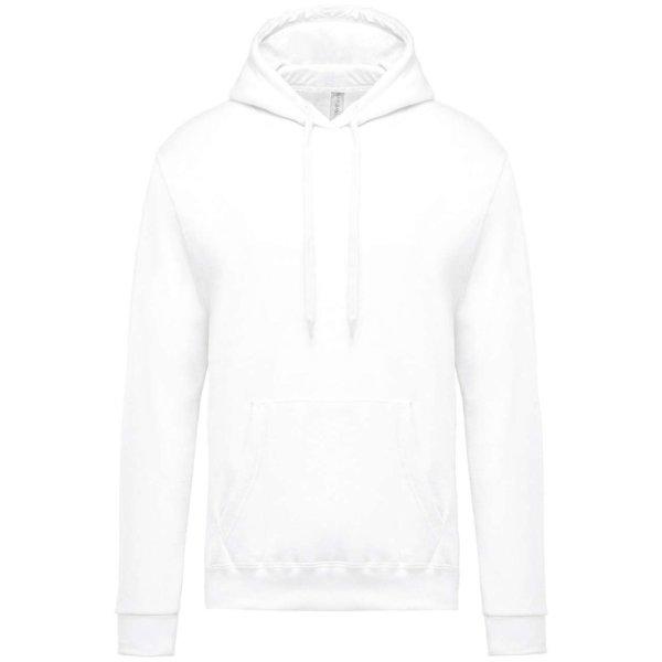 Férfi kapucnis pulóver, Kariban KA476, White-XL