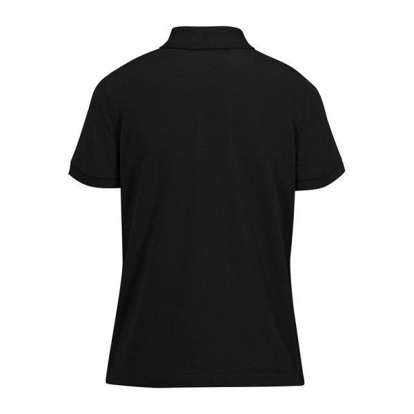 B&C rövid ujjú 60 fokon mosható Női galléros póló O39, Black-M