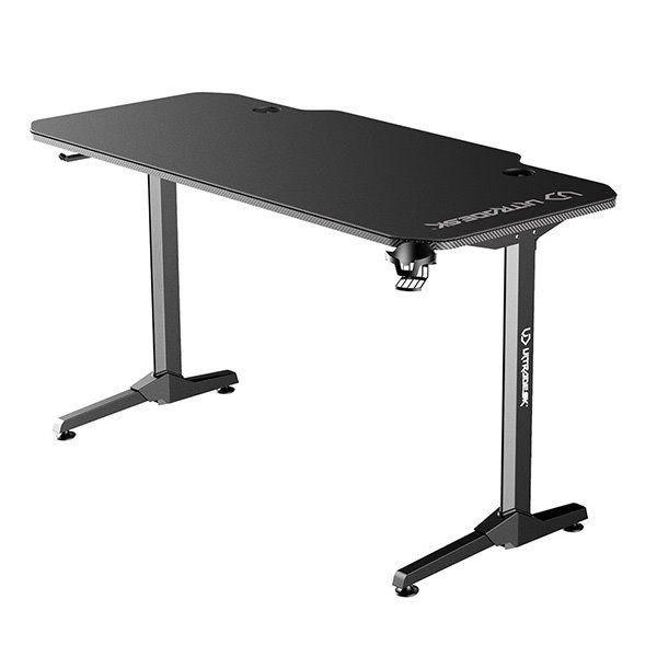 ULTRADESK Gamer játékos asztal FRAG - BLACK, 140x66 cm, 76 cm, XXL egérpad,
ultradesk BEAM, fejhallgató tartó
