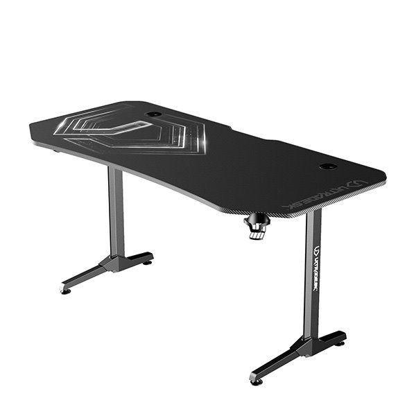 ULTRADESK Gamer játékos asztal FRAG XXL BLACK, 160 x 75 cm, 75 cm, folyadék
és fejhallgató tartó, BEAM állvány, teljes felületi XXL alátét