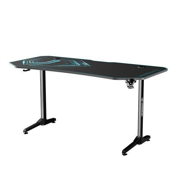 ULTRADESK Gamer játékos asztal FRAG XXL BLUE, 160 x 75 cm, 75 cm, folyadék
és fejhallgató tartó, BEAM állvány, XXL alátét egész felületre