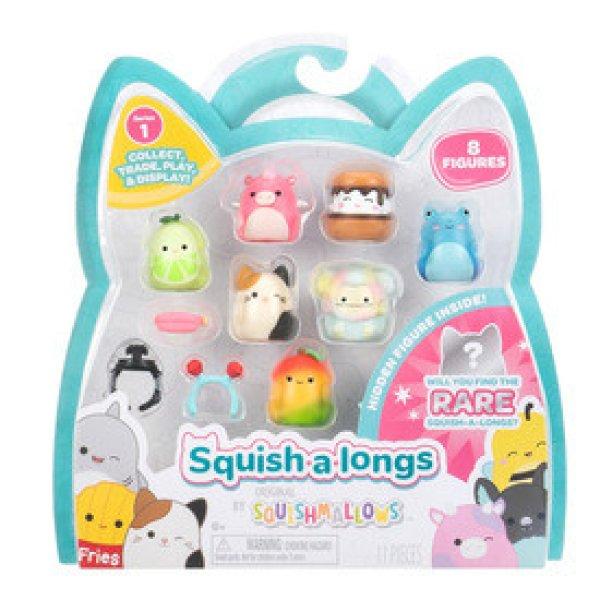Squishmallows: 8db-os gyűjthető figura - 1 db meglepetésdel
