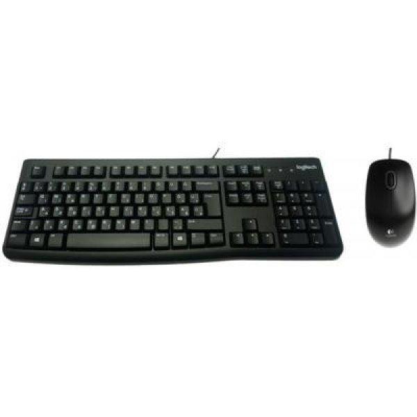LOGITECH Billentyűzet + egér - MK120 Vezetékes Combo USB, HUN
