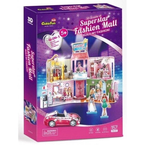 3D puzzle: Szupersztár divatközpont - cubicfun