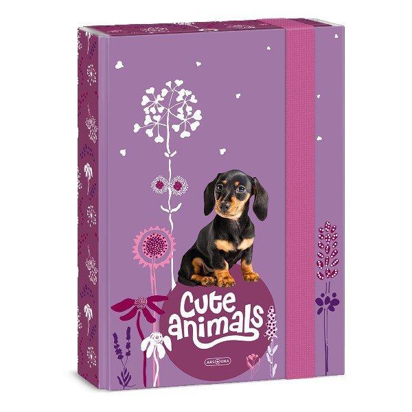 Füzetbox ARS UNA A/5 Cute Animals-Puppy