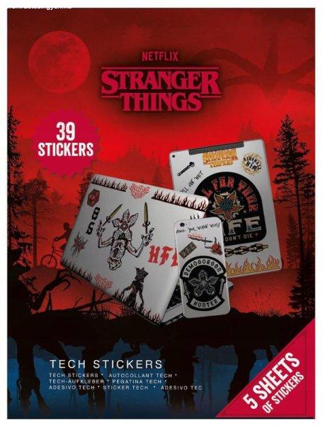 STRANGER THINGS 4 (FEJE TETEJE SZEMBESÍTÉS) TECH MATRICÁK (39 db)