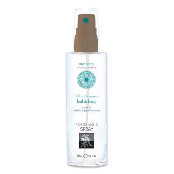 Bed & Body Spray - Amber & Japanese Mint 100 ml Feromon parfum 