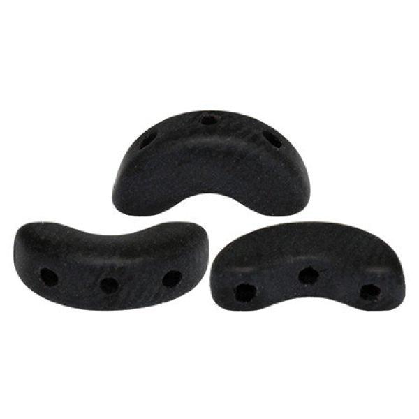Arcos® par Puca®gyöngy gyöngy - jet matte - 5x10 mm