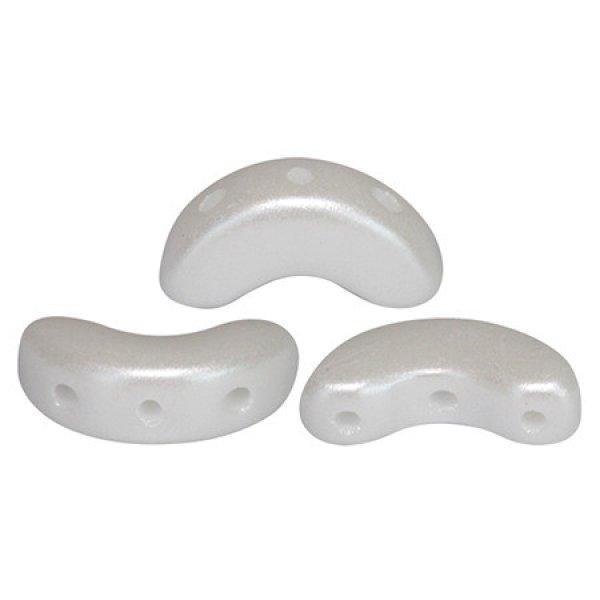 Arcos® par Puca®gyöngy gyöngy - pastel white - 5x10 mm
