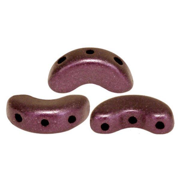 Arcos® par Puca®gyöngy - Polichrome Copper Red - 5x10 mm
