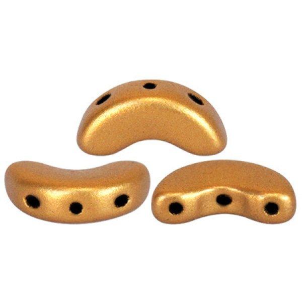 Arcos® par Puca®gyöngy - brass gold - 5x10 mm
