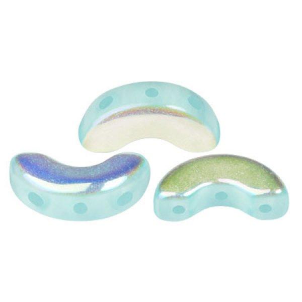 Arcos® par Puca®gyöngy - Frost Azurin AB - 5x10 mm