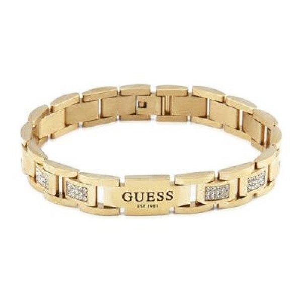 Guess Aranyozott divatos karkötő Frontiers JUMB01341JWYGT/U