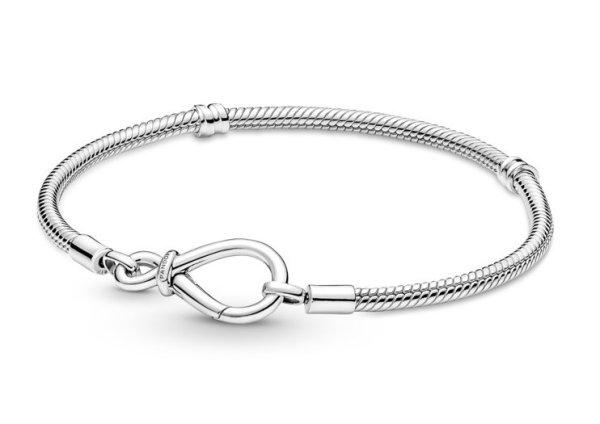 Pandora Időtlen ezüst karkötő Végtelen csomó 590792C00 20 cm