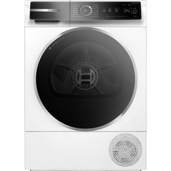 Bosch WQB245B0BY hőszivattyús szárítógép inox-fekete ajtó 9kg Serie8