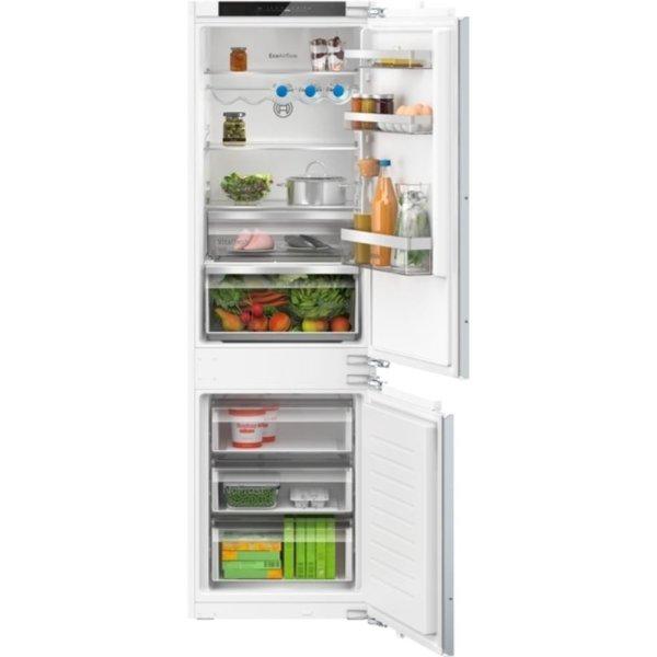Bosch KIN86VFE0 beépíthető alulfagyasztós hűtőszekrény NoFrost 178cm
Serie4