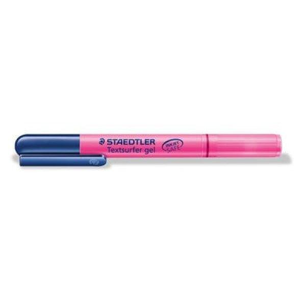 Szövegkiemelő, 3 mm, zselés, STAEDTLER "Textsurfer Gel 264",
rózsaszín