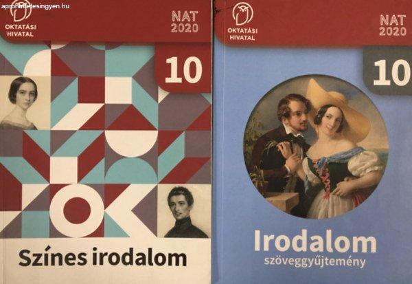 Színes Irodalom 10. - Tankönyv + Szöveggyűjtemény (2 kötet) - Sándor
Csilla (szerk.)