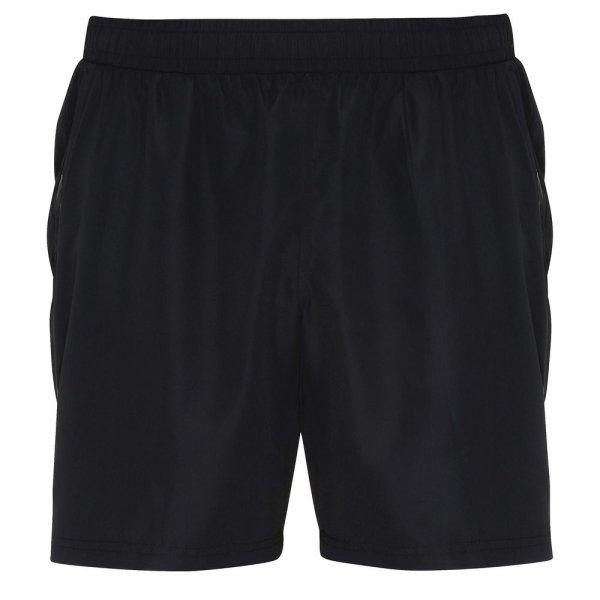 TriDri® Férfi könnyű sport rövidnadrág - Fekete | XXL