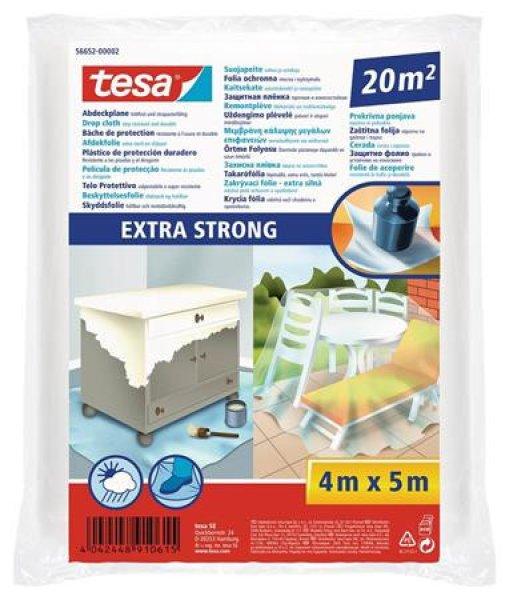 Takarófólia, lépésálló, extra erős, 5 m x 4 m, TESA "Extra
Strong"
