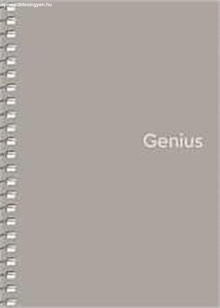 Spirálfüzet, A6, kockás, 80 lap, PP borító, SHKOLYARYK "Genius",
vegyes