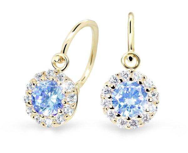 Cutie Jewellery Gyönyörű gyermek fülbevaló C2745-10-X-1 világos kék