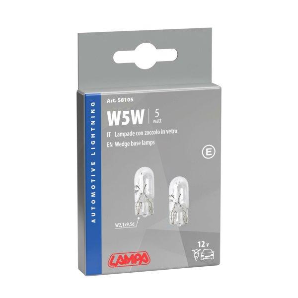 IZZÓ LAMPA 12 V 5 W ÜVEGFEJŰ