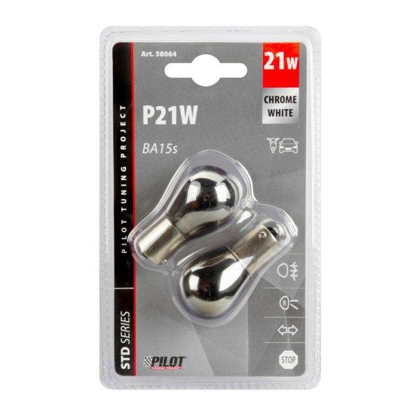 IZZÓ LAMPA 12V 21W SÁRGA PÁR