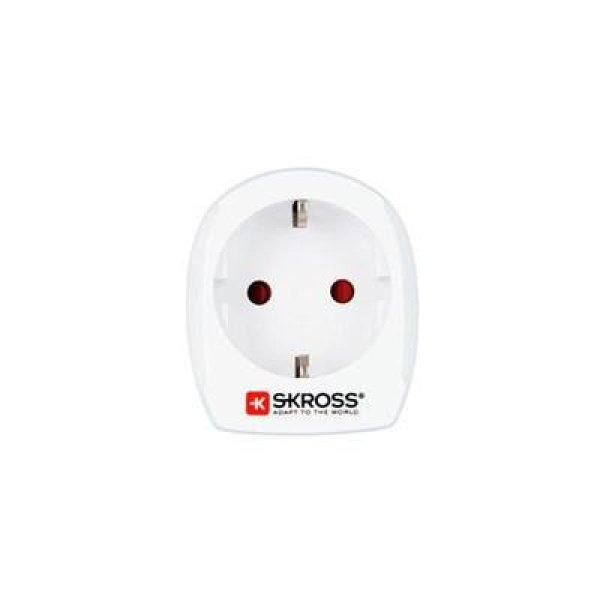 Adapter, Egyesült Államokba utazóknak, földelt, SKROSS