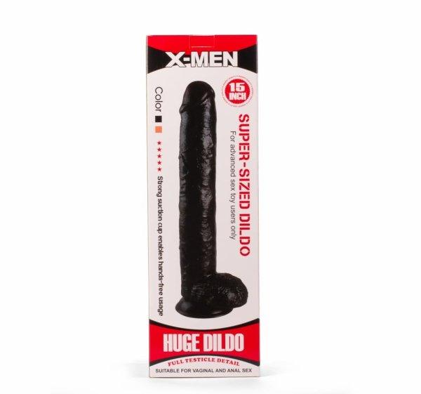  X-MEN 16" Super-Sized Dildo Black 