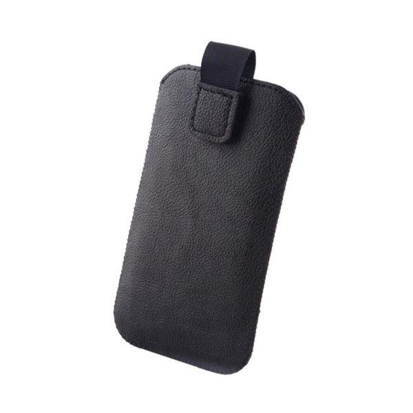 Forcell Deko univerzális kihúzós tok - Samsung A02s/A12/A21s/A32/5G/A72/S21
Ultra 5G/ Xiaomi Redmi Note 10 Pro/9A/9AT/ Oppo A52/A72/A92/ Realme 7i/ Vivo Y52
5G/Y72 5G fekete