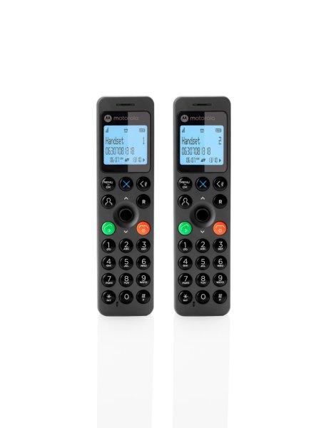 Motorola Dot202 2 darabos vezeték nélküli otthoni telefon szett dokkolóval