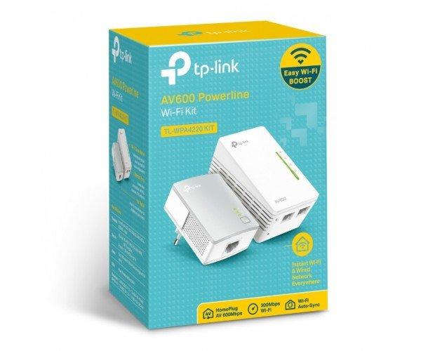 TP-Link TL-WPA4220 AV600 áramköri jelhosszabító és WiFi készlet