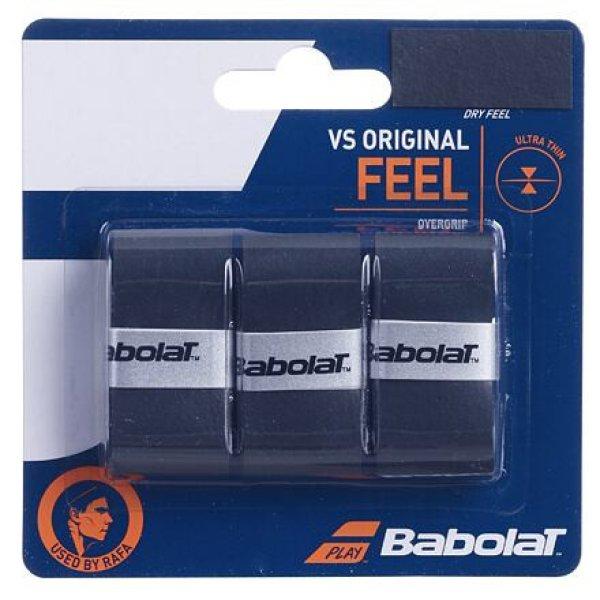 VS Original túlnyúló markolat 0,4 mm vastag fekete csomagolás 3 db