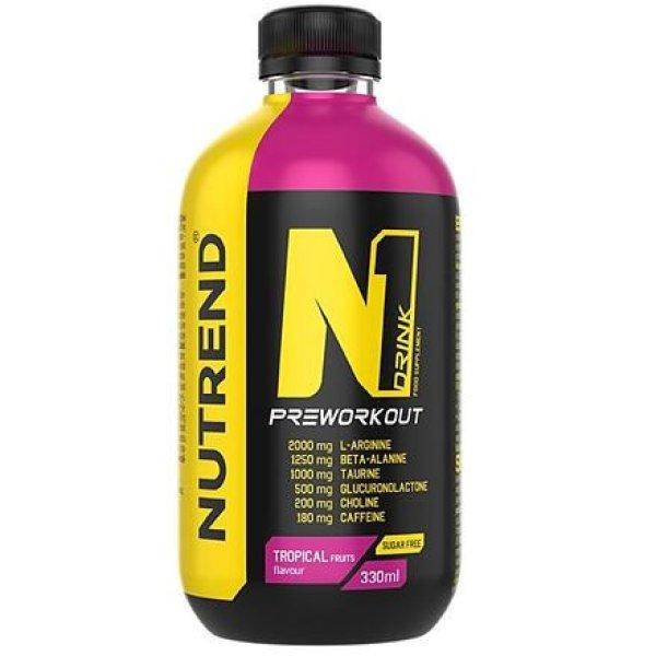 N1 Ital 330 ml trópusi gyümölcs ízű