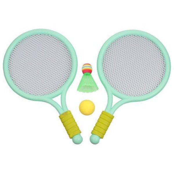 Racket Ball Games tollaslabda teniszütő szett zöld csomagolás 1 szett