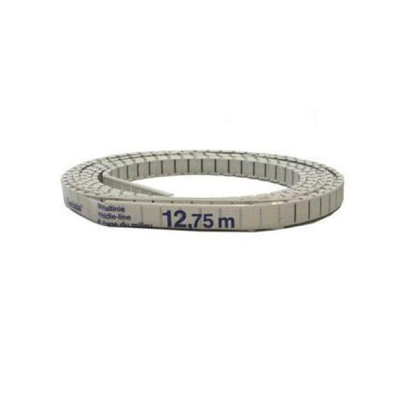 Spare plastic lines Geniala white other sideline height/width 4 cm