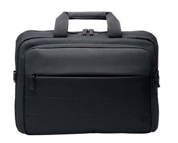 Notebook táska, 16", újrahasznosított anyagból, KENSINGTON "EQ
Briefcase", fekete