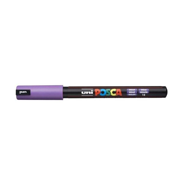 Dekormarker 0,7mm, Uni-Posca PC-1MR lila