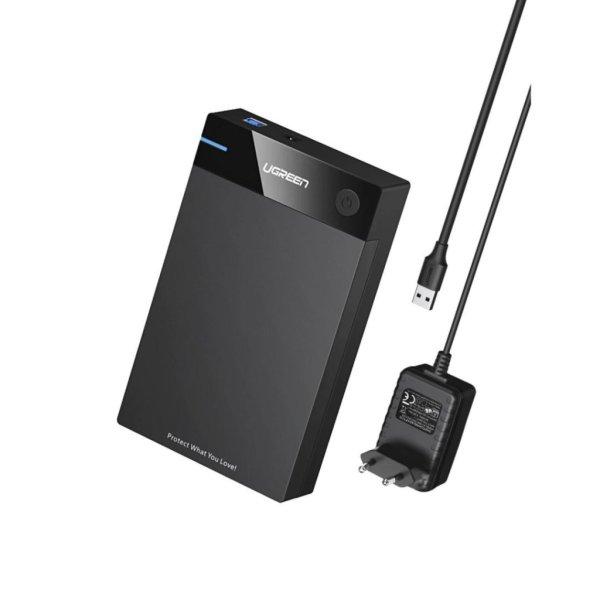 UGREEN External Hard Drive Enclosure for 3,5" SATA Black