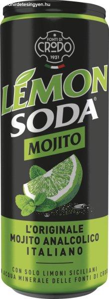 Fonti di crodo lemondsoda mojito üdítőital 330 ml