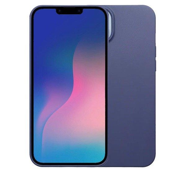 Szilikon telefonvédő (matt) SÖTÉTKÉK Honor 400 Lite