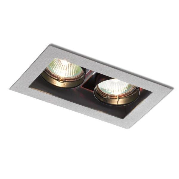 MONE II billenthető ezüstszürke 12V GU53 2x50W