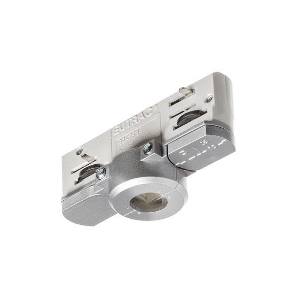 EUTRAC adapter háromáramkörös sínre ezüstszürke 230V