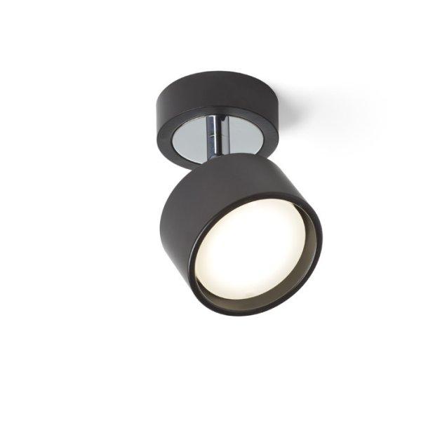 PIXIE dönthető fekete króm 230V LED GX53 7W